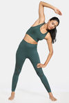 Zelocity Quick Dry Sports Bra With Removable Padding -  Green Gables — thumbnail 4